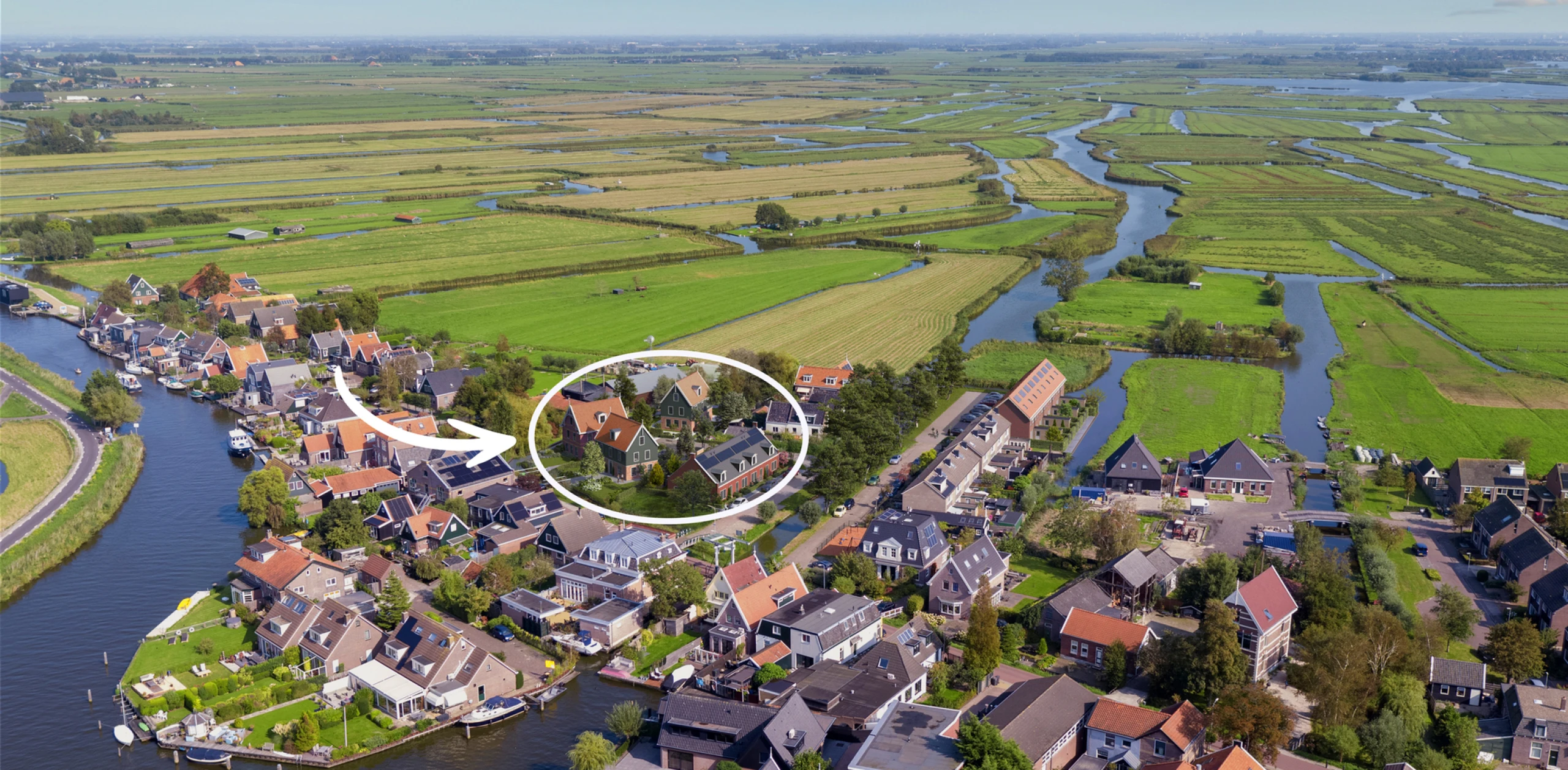 Zó vanuit huis met je bootje over de Zaan!