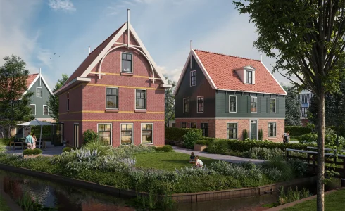 3 Vrijstaande woningen