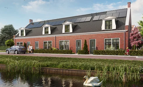 4 Rijwoningen